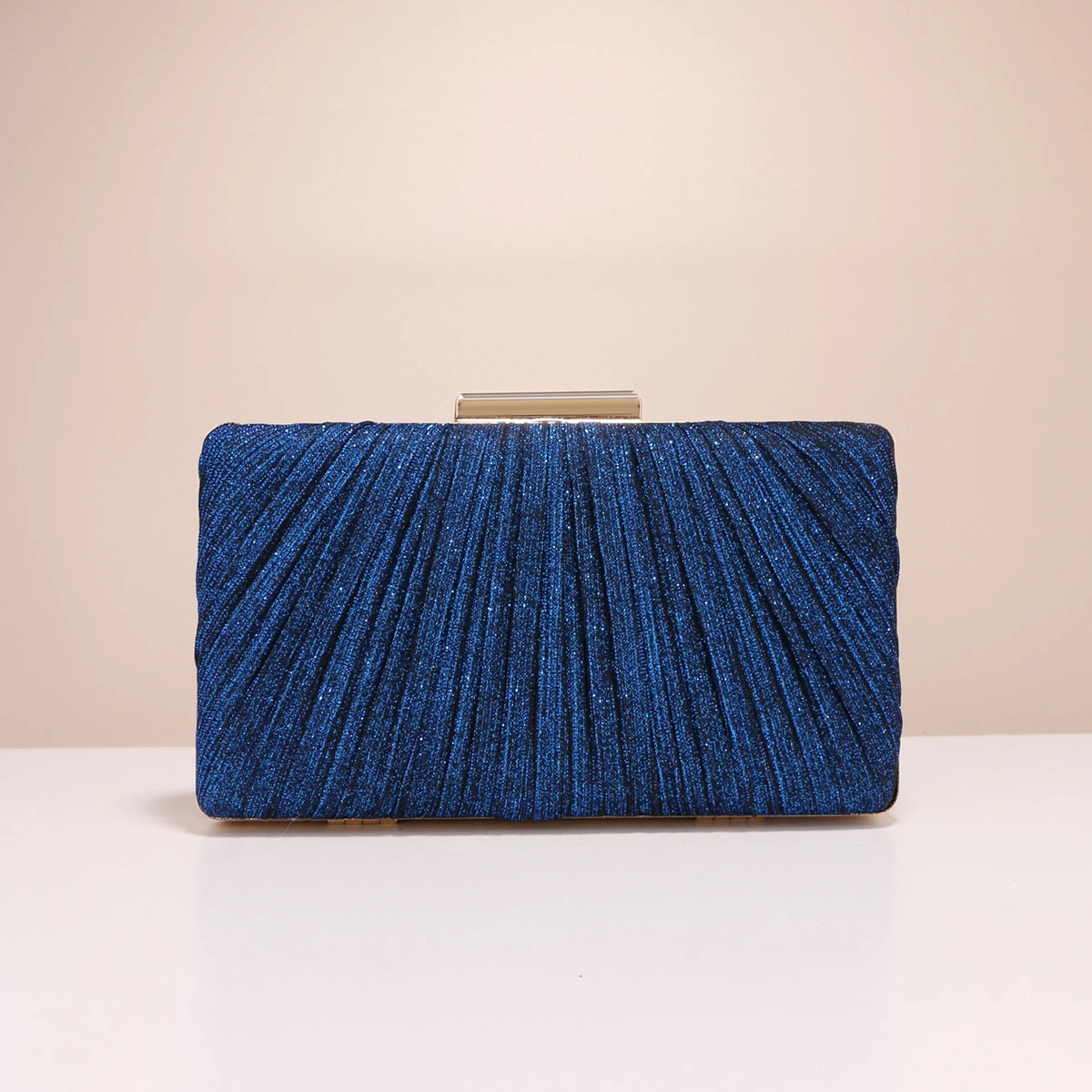 Golden Sequined Clutch Bag for Women Evening Banquet
