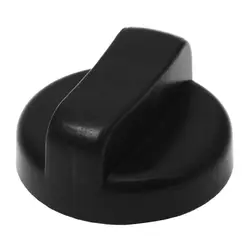 Plastic Gas Range On-Off Control Switch Knob 5 Pcs Black