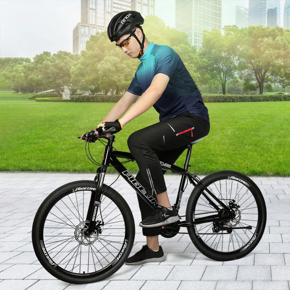 Description Picture 4 of itemSpring Summer Mens Cycling Pants S-4XL Size Breathable Perspirable Reflective Bicycle Pants Long Sports Bike Trousers Ciclismo