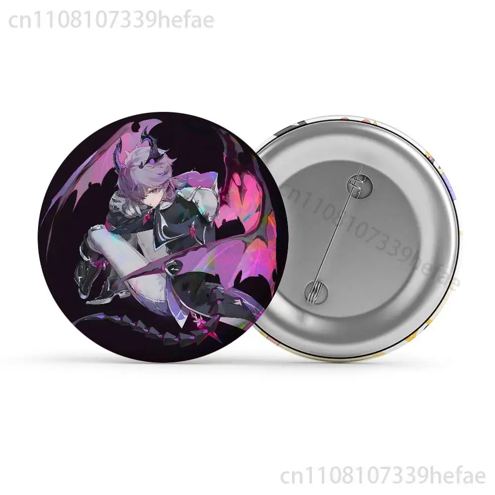 Genshin Impact Collectible Durin Badge - Round Cosplay Pin & Souvenir Gift