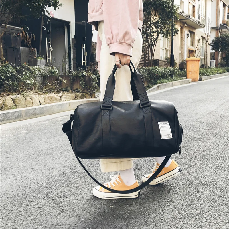 QINNXER Large capacity travel men's luggage bag business sports fitness handbag fashionable popular bolsa for women trend 2024