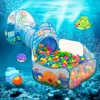 3 In 1 Children Ball Pool Baby Ballon Playpen Portable Kids Tent Ball Pit Crawling Tunnel Kid Playground Yard Room Pool Gift 1