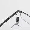 Blue Light Glasses Photochromic Sun Glasses Half-frame Business Style Myopia Glasses Diopter 0 To -6.0 Glasses for Men 4