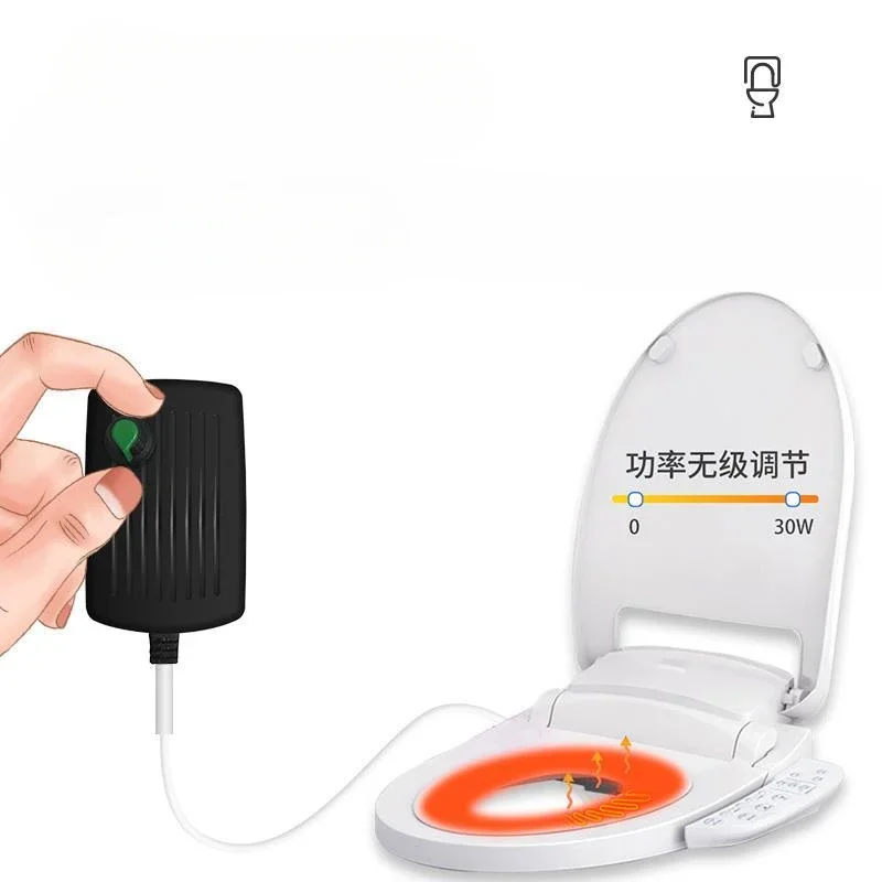 DIY 지능형 온도 제어 전기 난방 변기 시트, 범용 온도 조절 변기 시트, 가정용 시트