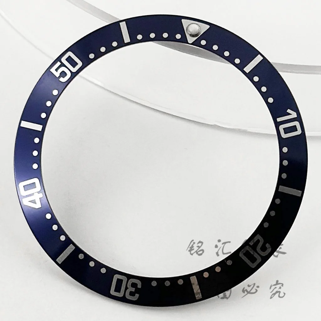 Multicolor Aluminum Sloping Watch Bezel Insert Ring, 38mm