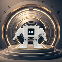 Smart AI OTTO Robot ESP32-S3 Interactive Talking Dancing Robot Voice Recognition Educational Companion Robot For Children Holida 1