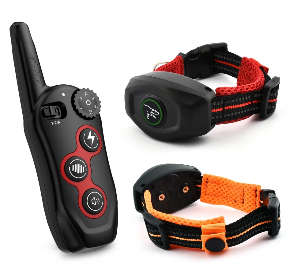 

Hot Pet Supplies Wholesale Anti Bark Collars with Remote Control Electronic Luxury Summer Pet Training Collar Charm
