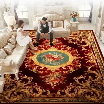 European Luxury Carpets for Living Room 200x300 Decoration Home Large Area Rugs Bedroom Decor Lounge Rug Washable Floor Mats 2