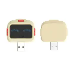 Smart Voice - Controlled USB Socket Converter with Lamp Protection and Expansion Docking Station (1PC)