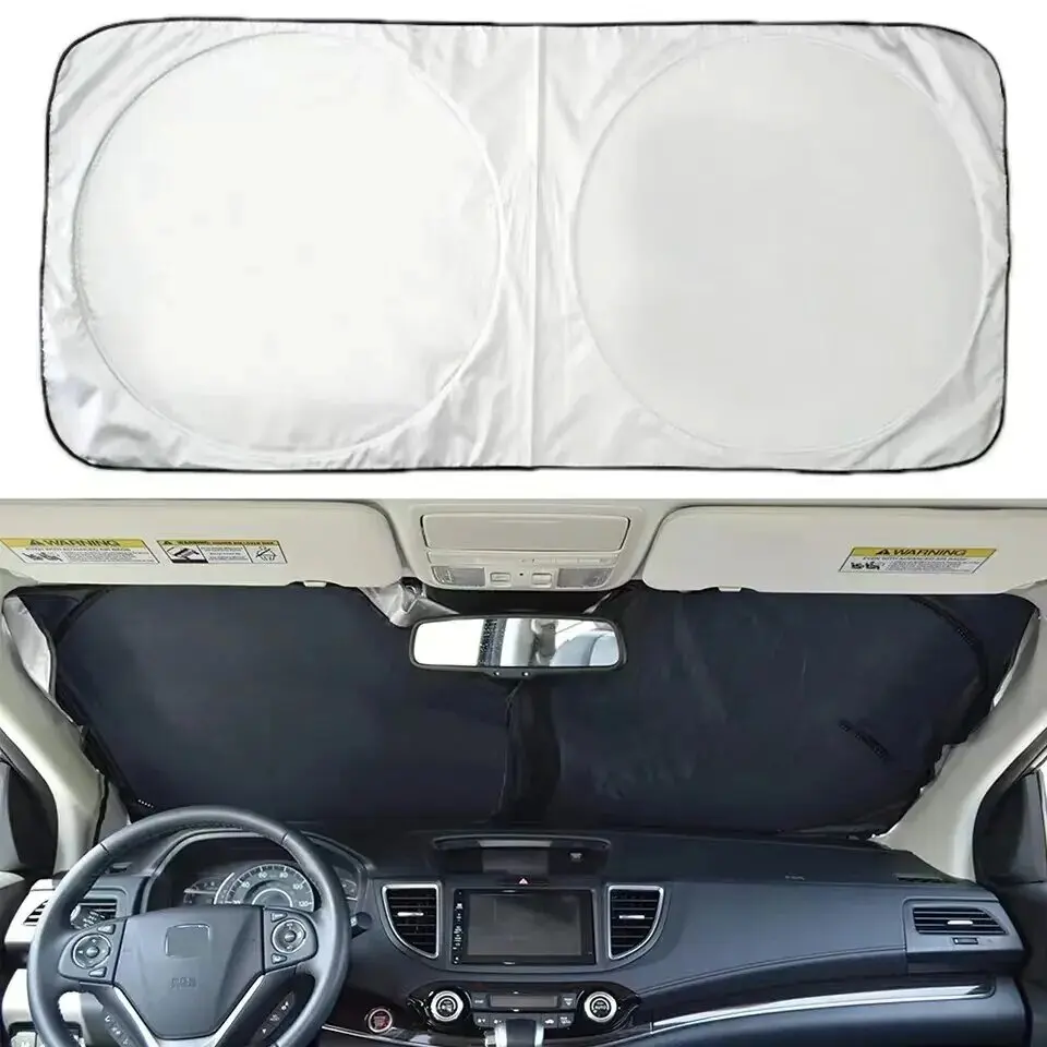 Foldable Car Windshield SunShade Large Size UV Protection Universal Sun Shade Visor For Car Front Windshiled