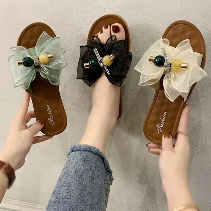 Новые модные женские летние тапочки