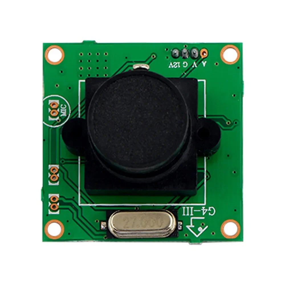 Angle latéral de la caméra PCB HD 700TVL avec connecteurs et câble - Acheter Mini Caméra PCB HD 700TVL CCD pour Drone FPV