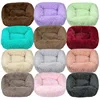 Dog Bed Super Soft Washable Long Plush Pet Kennel Deep Sleep Dog House Velvet Mats Sofa Pet Cat Bed For Dog Basket