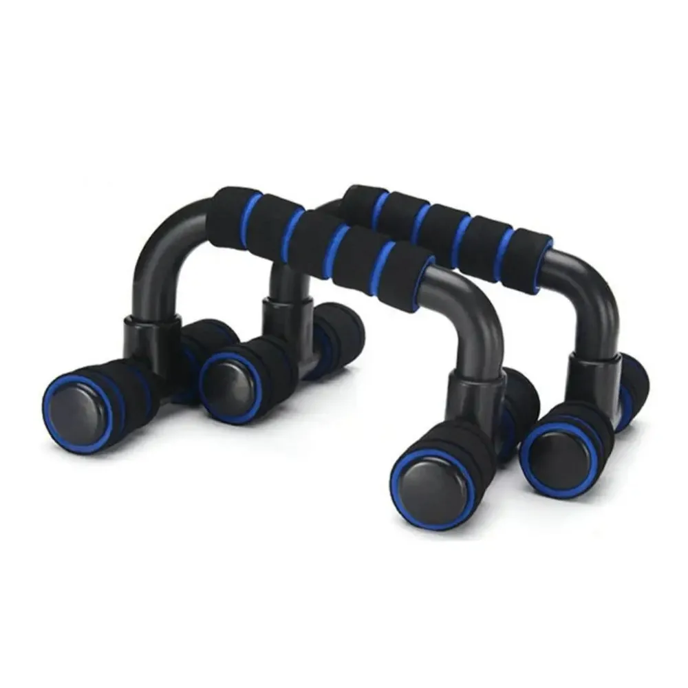 Description Picture 6 of item1 Pair of Non-slip Push-up Stand H-shaped Strong Push-up Support Durable Stable Calisthenics Parallel Bars Fitness