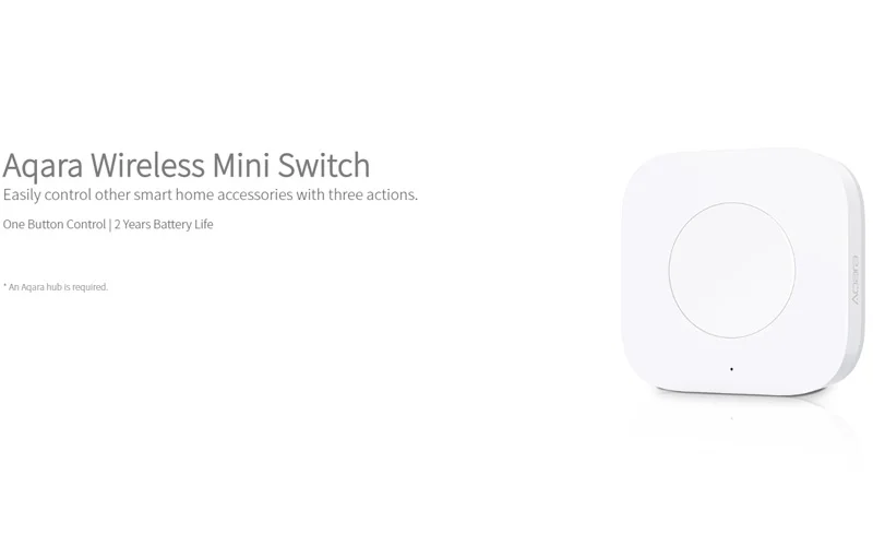 Sensor Smart Wireless Mini Switch Key Zigbee Connection Remote One Key Control B