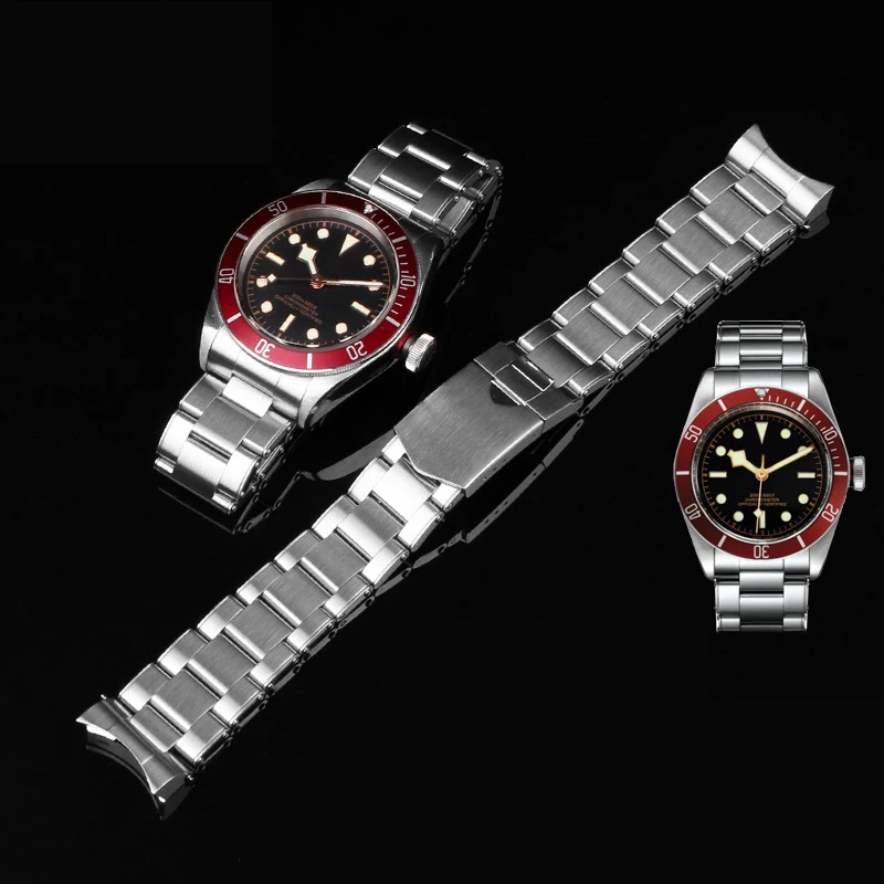 TUDOR Stainless Steel Watch Band 22mm Waterproof Strap