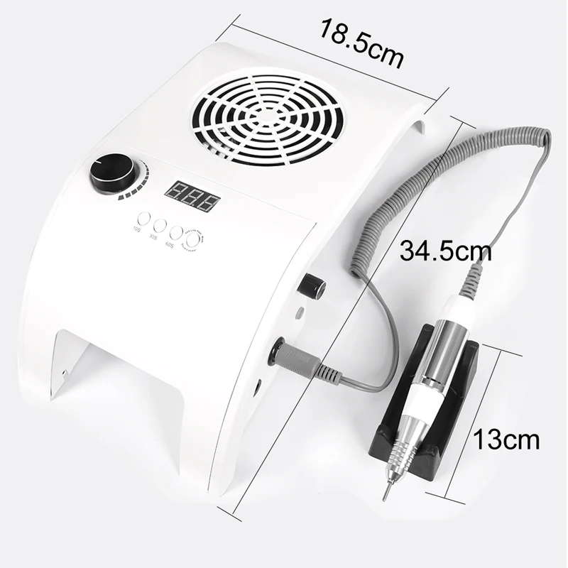 Professional Electric Nail Drill Manicure Nail File, Drill Gel Polish Removal Tool Low Noise Cutter Nail File 5