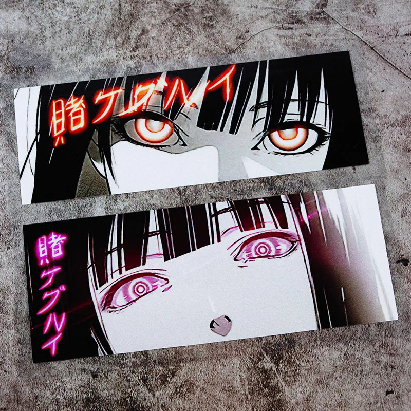 

Car Styling Decals Two-dimensional Anime Car Stickers Girl Eyes BOX stickers Cover Scratches Reflective Window Body Stickers