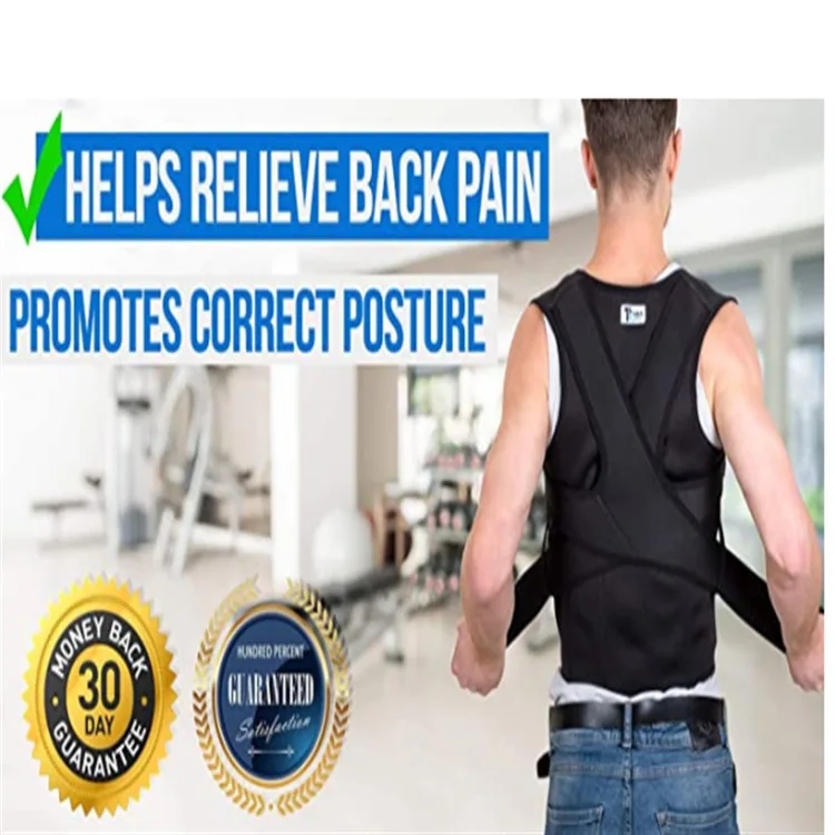 Back Waist Posture Corrector Adjustable Adult Correction Belt Waist Trainer Shoulder Lumbar Brace Spine Support Belt Vest