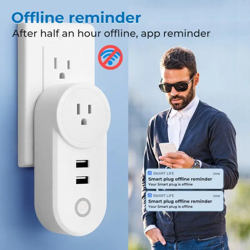 16A WiFi Air Conditioner Wall Plug Socket Outlet Companion IR Remote  Controller Smart Life Tuya Work with Alexa Google UK US DE - AliExpress