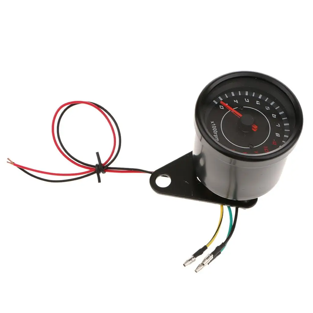 2.56`` 13000rmp Motorcycle RPM Electrical Tachometer Gauge Bracket For