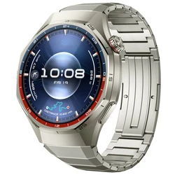 Luxury Titanium Strap Replacement Band for Huawei Watch GT 6 Pro (Titanium Color)