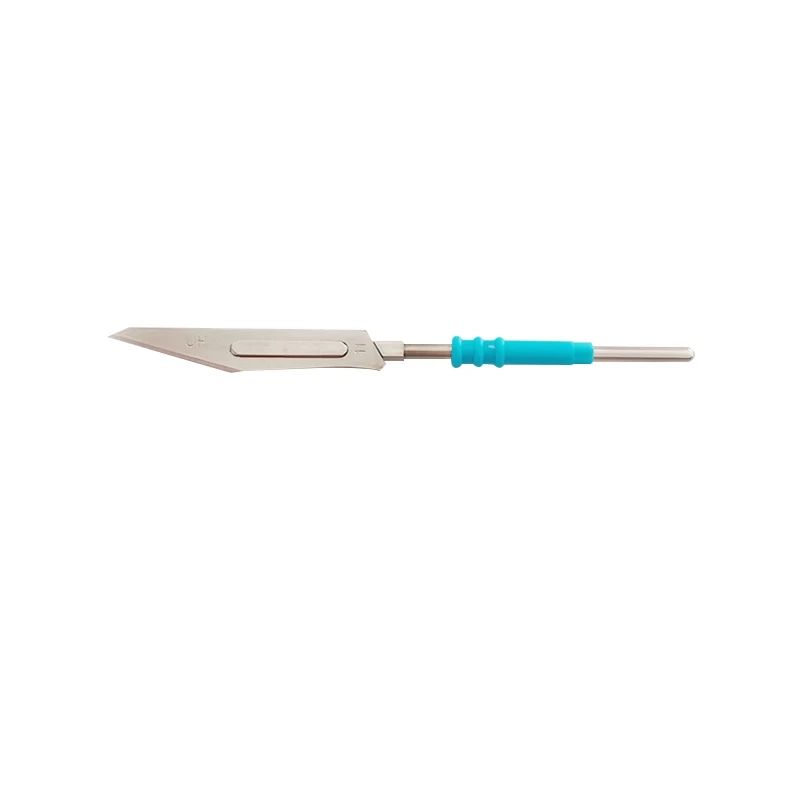 Surgical Instruments 1pcs Electrocautery Electrocoagulator Dermal Tip Electrode with Spatula Reusable
