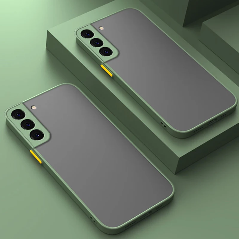 Shockproof Matte Armor Phone Case with Enhanced Protection