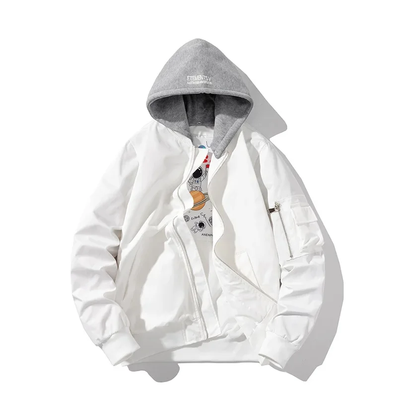 Bomber Jackets Man Fashion Casual Windbreaker Coat Men Outwear Military Motorcycle Jacket Baseball Jerseys Korean