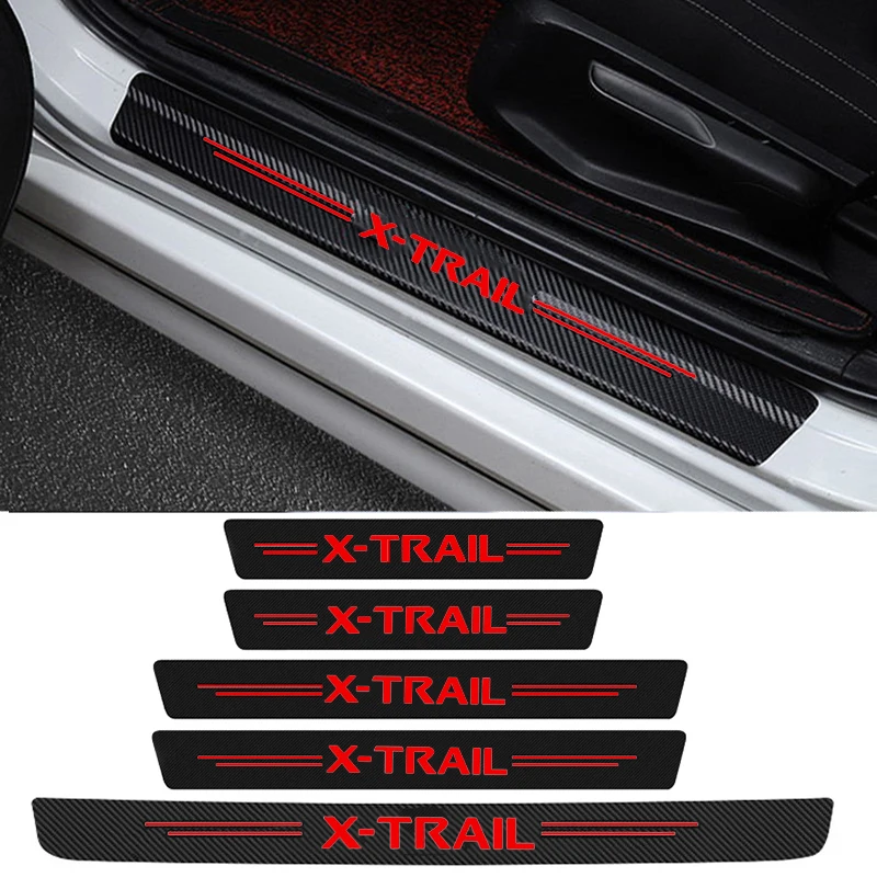 Door Trunk Sill Threshold Protective Strip Tape Stickers for Nissan X