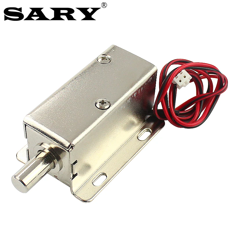 Electronic Lock Small Access Control Electric Bolt Lock DC12V Electric Control Cabinet Door