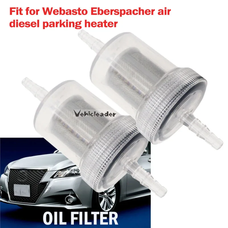 Kit Filtro Carburante In Linea Diesel 2Pcs/1Pcs Per Webasto Eberspacher Riscaldatore D'Aria Set Diesel Per Camper Rv Accessori Auto In Plastica
