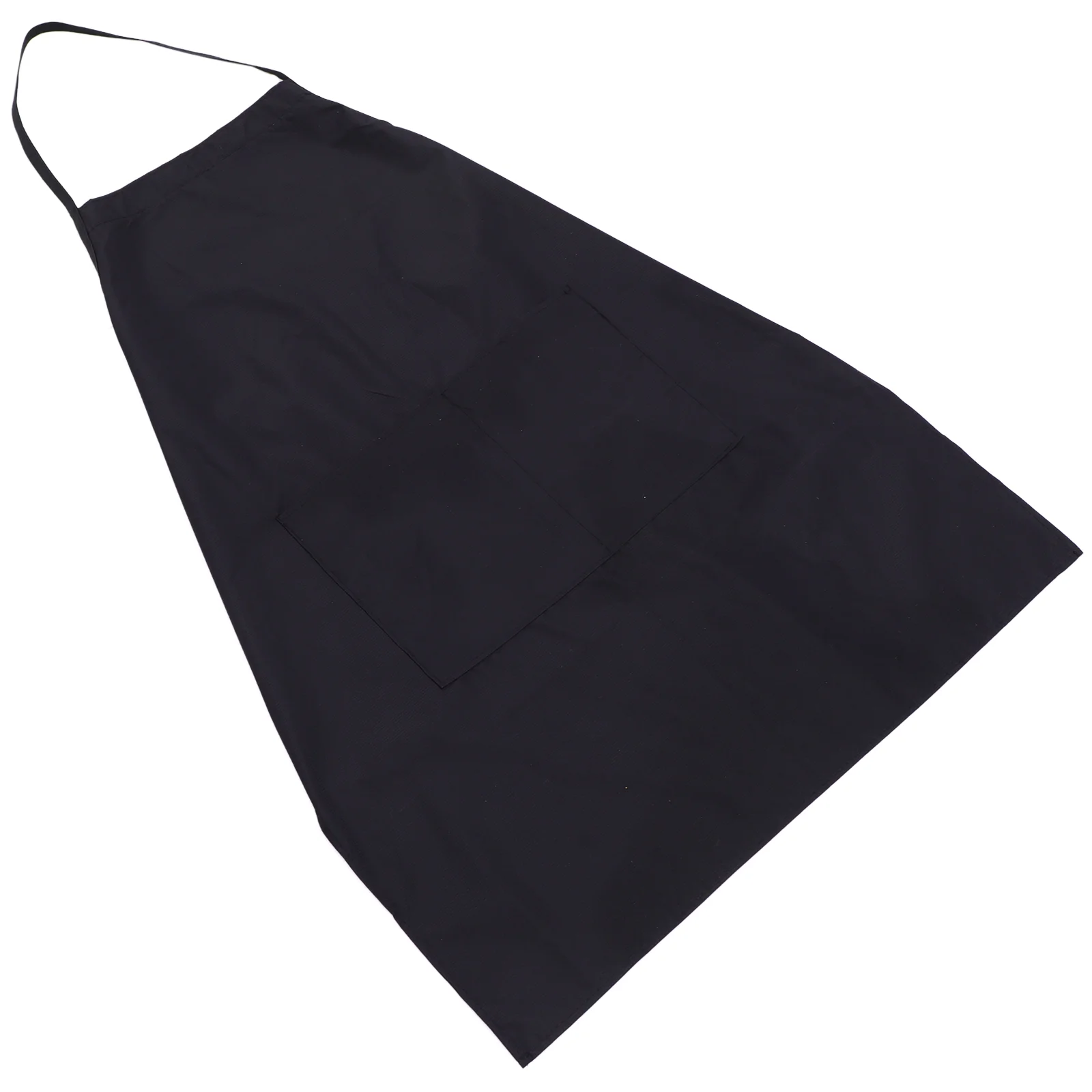 Waterproof Polyester Apron with Large Pockets for Kitchen and Salon Use