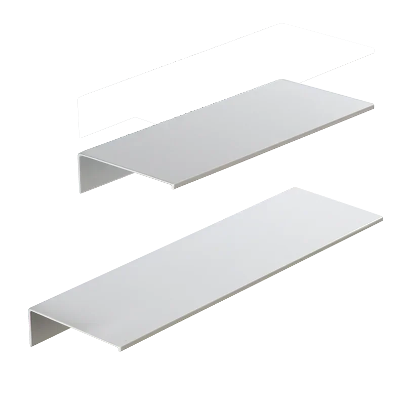 No Drilling Storage Rack Wall Shower Wall Shelf Kitchen White Finish for Modern Bathroom Organizer Home Space-Saving Accessories kitchen storage rack bathroom shelf kitchen organizer kitchen organizer rack