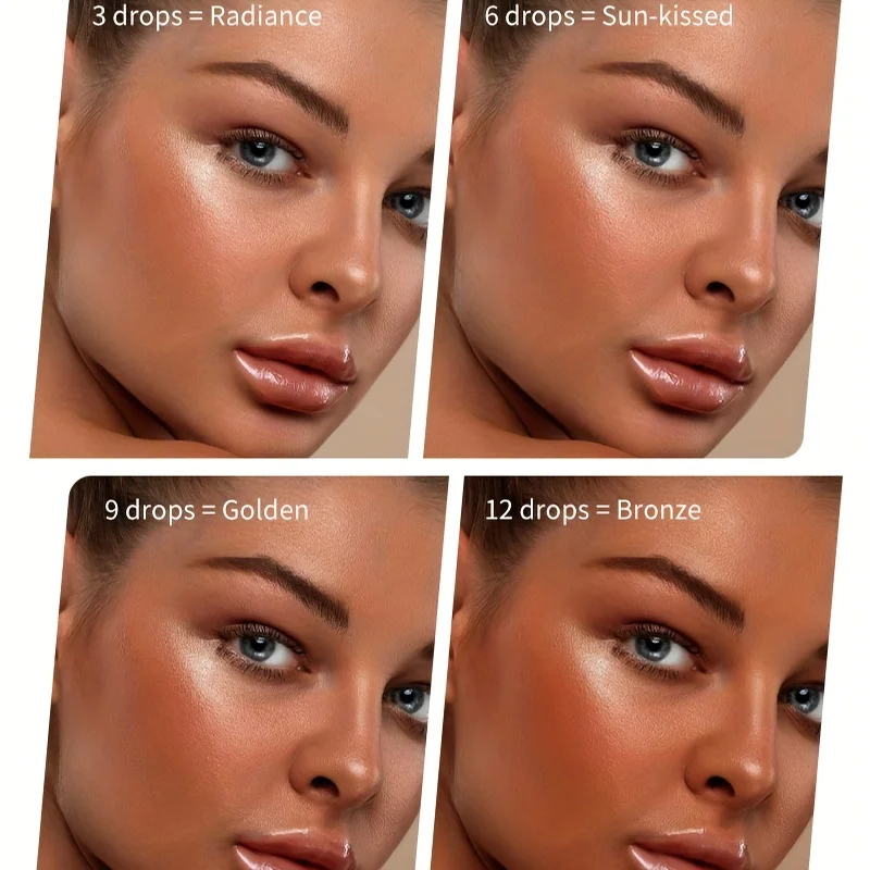 Self Tanning Lotion Skin Tanning Cream MELAO Sublime Bronze Self-Tanning Serum Self Tanner Fast, 1 Hour Sunless Tanner Serum, No Fake Tan Smell