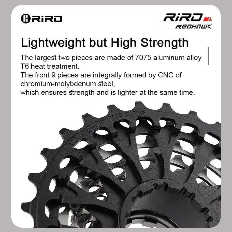 Riro-超軽量CNCフリーホイール,電気メッキ,真空カセット,透かし Riro-超軽量CNCフリーホイール,電気メッキ,真空カセット,透かし