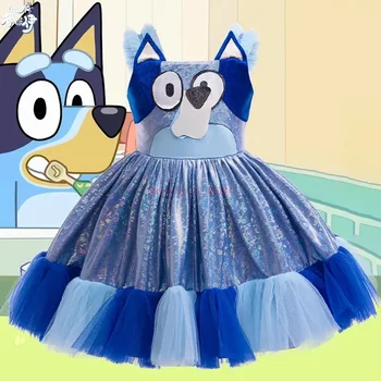 Bluey Summer Princess Dress 1