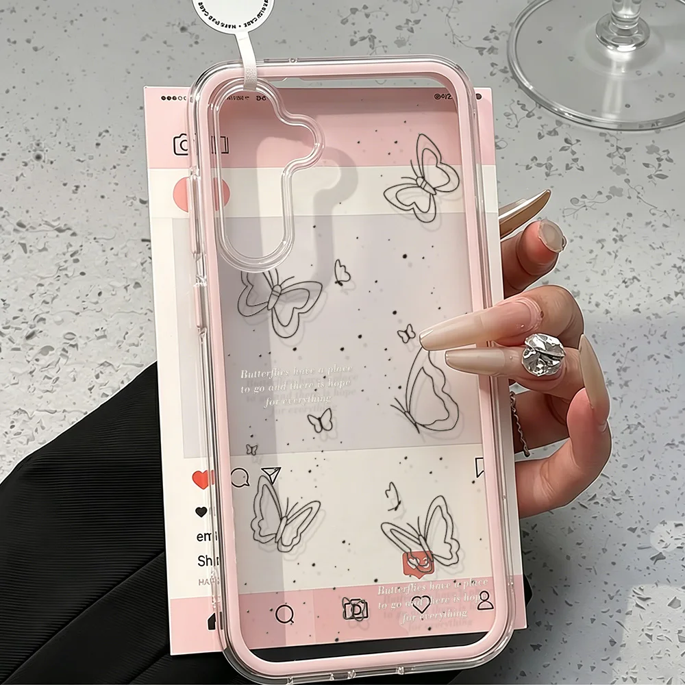 Colorful Butterfly Phone Case - Vibrant Protective Cover
