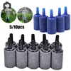 5/10Pcs Aquarium Cylinder Shape Air Stone Mineral Bubbles Release Fish Tank Punp Airstone Aeration Aerator Accessories 1