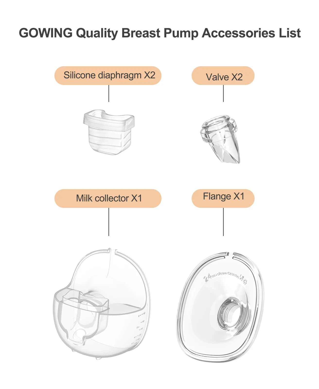 s18 s19 s21 s23 Hands Free Electric Breast Pumps Mother Milk Extractor Portable Breast Pump Wearable Wireless Breastpump 4