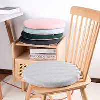 30cm Comfortable Memory Foam Seat Cushion Padded Anti-Slip Soft Round Stool Cushion Chair Pad for Home Kitchen Car & Office 1