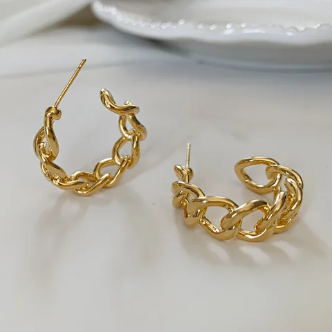 Simple Double Circle Hoop Earrings For Women Girl Gold Circle Round Minimalist Earrings  2022 NEW Party Jewelry Gift