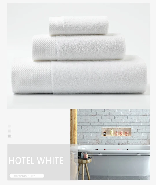 80X160CM100%Cotton Large And Thick Bath Towel Set For Men And Women's  Household Bathroom Luxury Hotel Super Absorbent Soft Towel