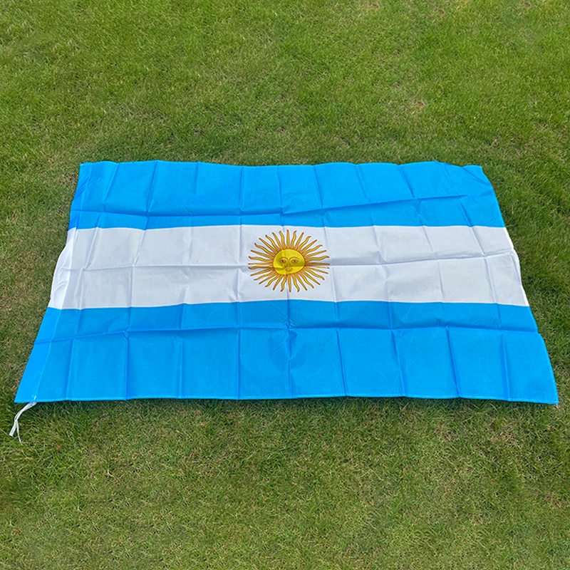 aerlxemrbrae flag  Polyester Argentina Flag 90x150cm Argentine National Flag and Banner