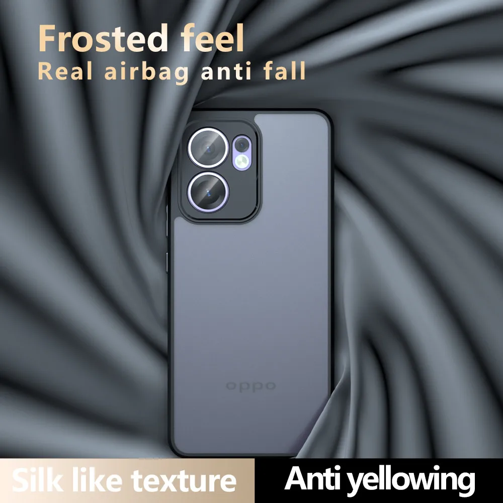 Luxury Armor Matte Phone Case - Clear Acrylic Shockproof Back Cover