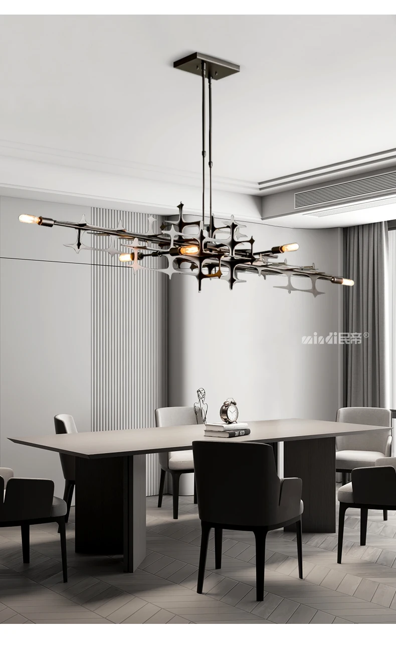 Pendant Light - Nordic Light Luxury Geometric Bar Pendant Lamp