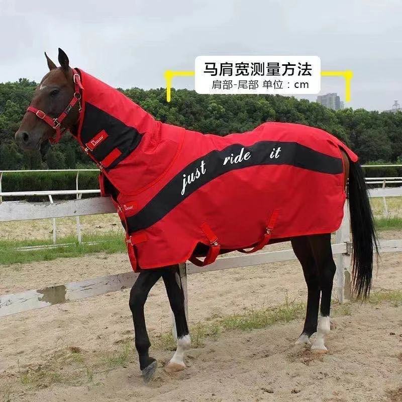 Winter Thick Horsecloth Cold-Proof Waterproof Horsecloth Windproof plus Cotton Pony Warm Horse Rain Sheet