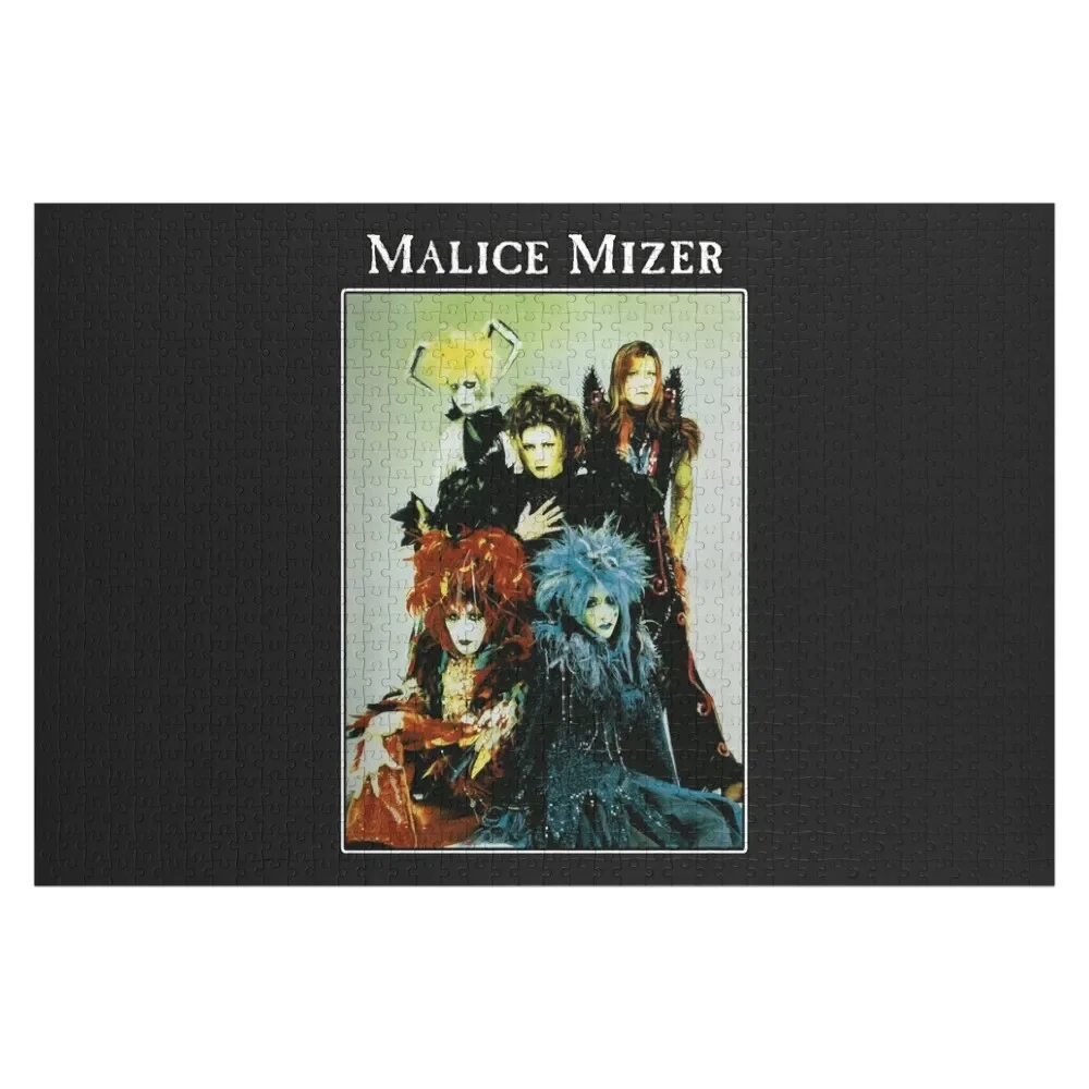 Malice mizer merveilles era band picture (visual kei j rock band with gackt & mana) Jigsaw Puzzle
