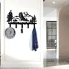 1Pc Metal Eagle Hooks Wall Art Decor-Eagle Hangers and Key Holder-Animal Theme Hooks Sweet Home Decor for Storage, Living Room 4