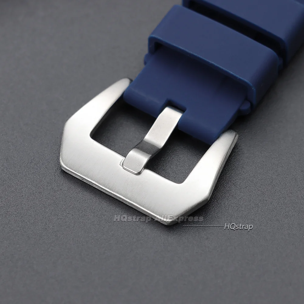 Premium Rubber Watch Strap - Soft Sport Silicone Wristband
